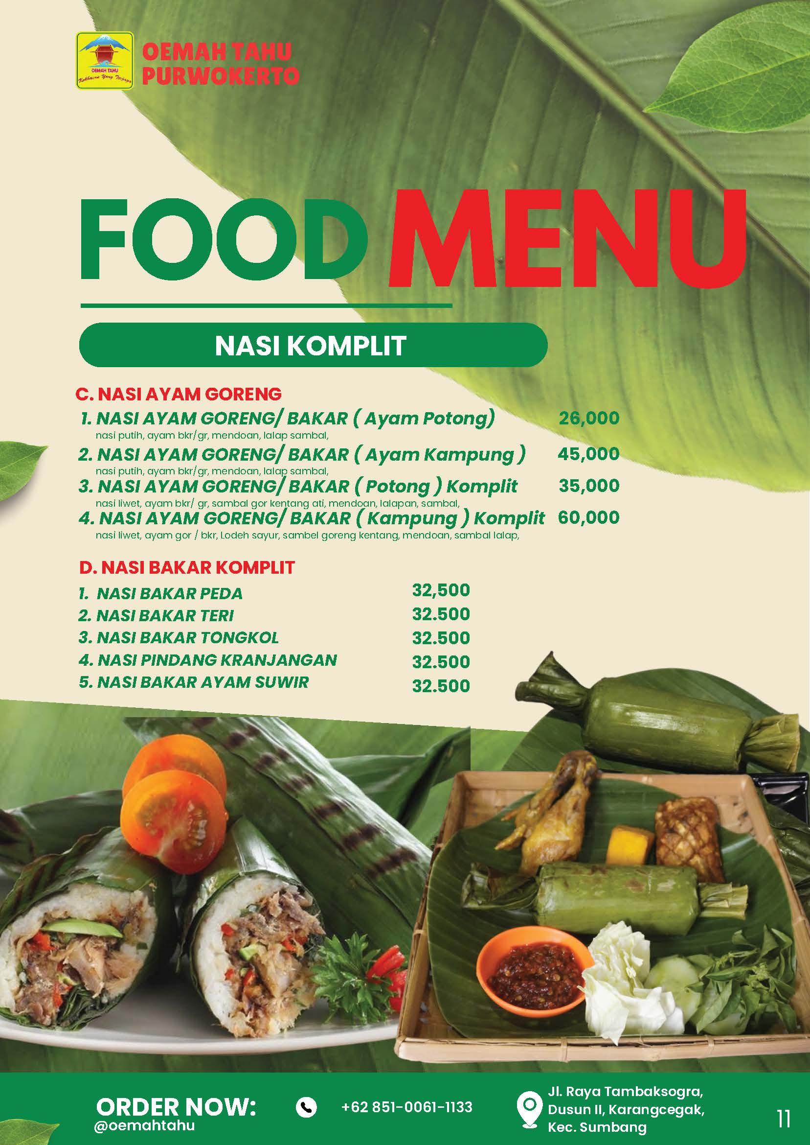 NASI AYAM, NASI BAKAR